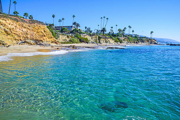 Heisler Park coastline in Laguna Beach, California