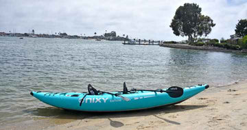 Best kayaks for hunting shown on the shoreline