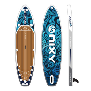 Inflatable stand up paddleboard that is lightweight and durable