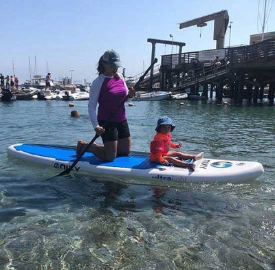 Paddle Boarding with Children