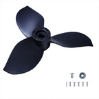 Tedgix K4 propeller kit contents including pins, screws, and hex keys