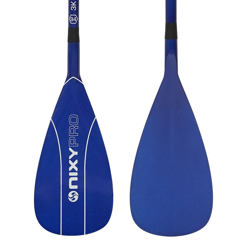 94 sq in - NIXY 3-Piece 100% Carbon Fiber Paddle - NIXY Sports|