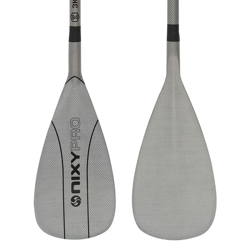94 sq in - NIXY 3-Piece 100% Carbon Fiber Paddle - NIXY Sports|
