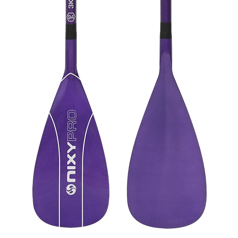 94 sq in - NIXY 3-Piece 100% Carbon Fiber Paddle - NIXY Sports|