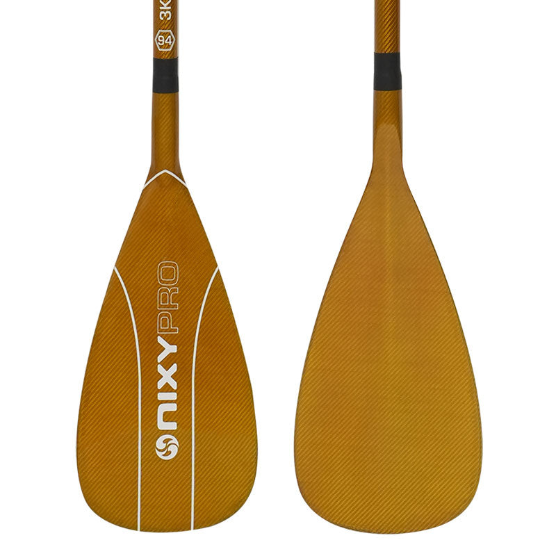 94 sq in - NIXY 3-Piece 100% Carbon Fiber Paddle - NIXY Sports|