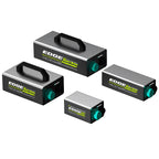 Tedgix K4 B8 Pro battery detail showing the waterproof quick connect port