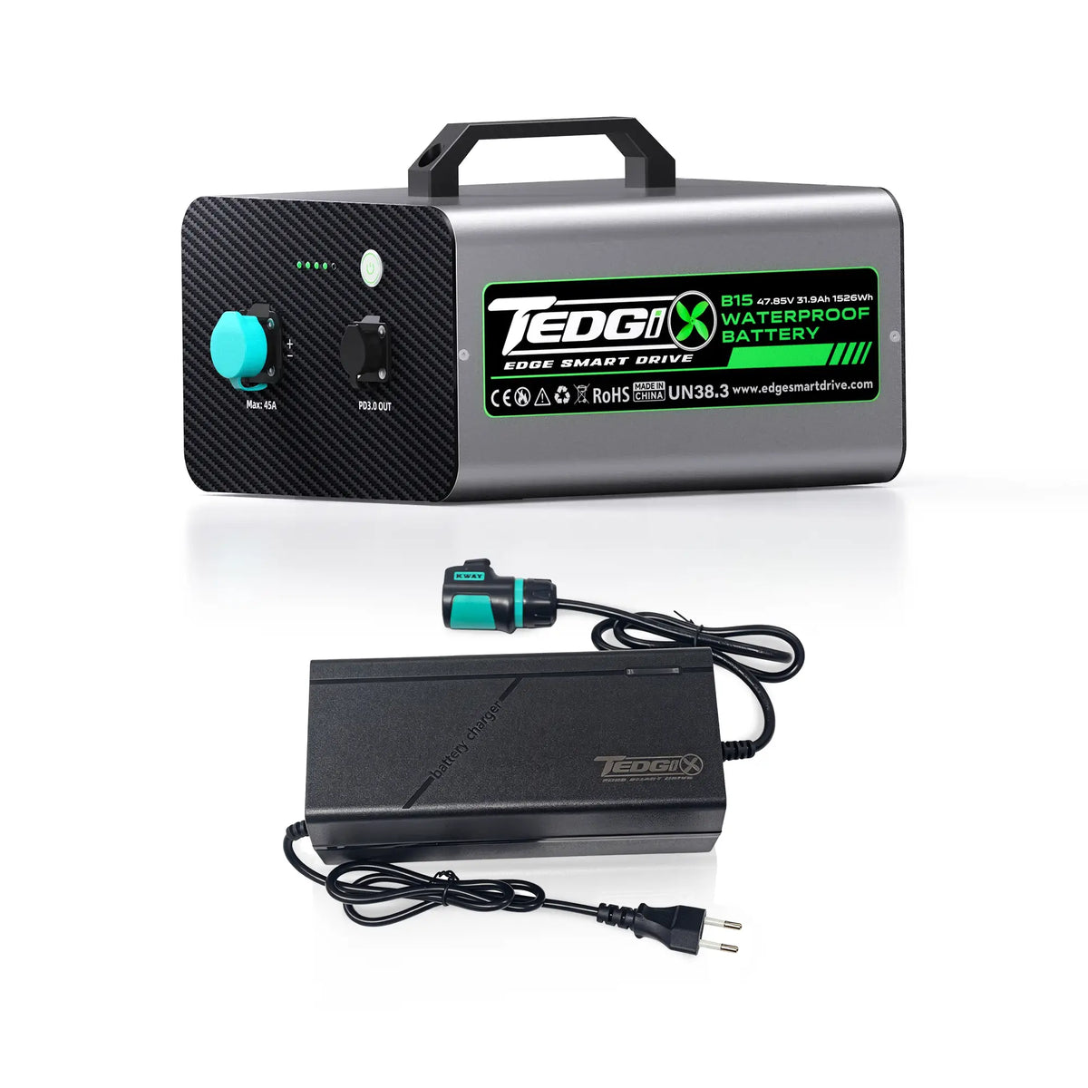 Tedgix B15 1526 Wh 48V waterproof battery