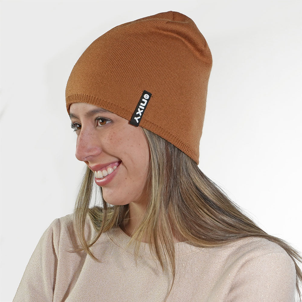 NIXY Skull Wool Beanie - Sleek, Comfortable, All-Weather Headwear