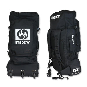 Front and back close up shot of NIXY Waterproof paddleboard backpack