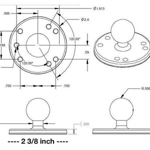 Universal Kayak Adapter (K-1 & J-2 Motors)
