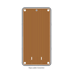 nixy 5 by 10 foot inflatable floating deck top view showing wood-grain eva surface with d-rings and rope ladder