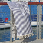Mediterranean - Oversized Turkish Beach Towel Blanket