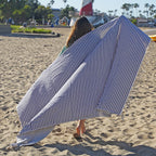 Mediterranean - Oversized Turkish Beach Towel Blanket