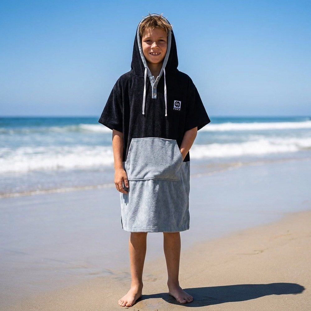 NIXY Poncho para cambiar toallas para niños