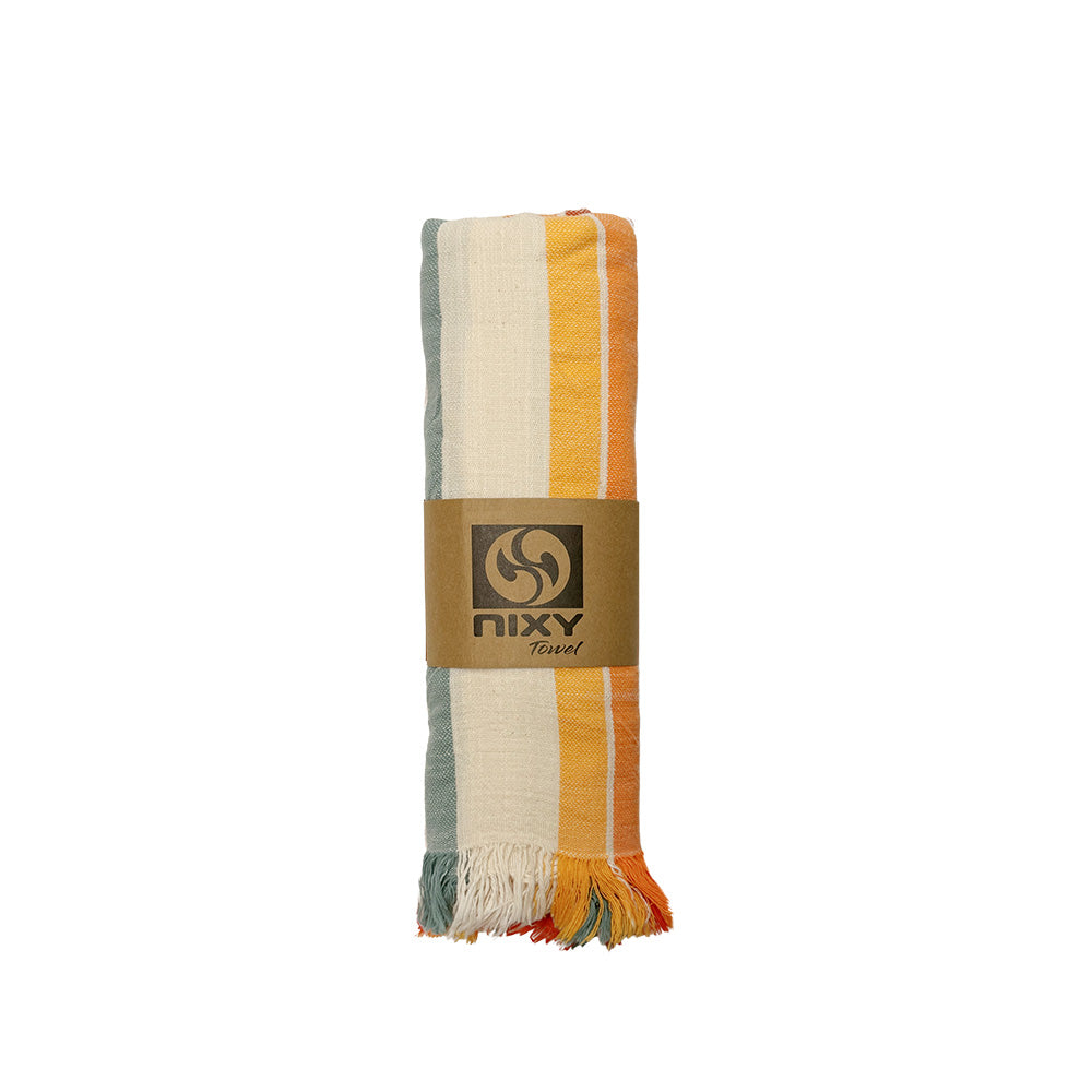 Vintage Turkish Beach Towel alternate colorway detail view