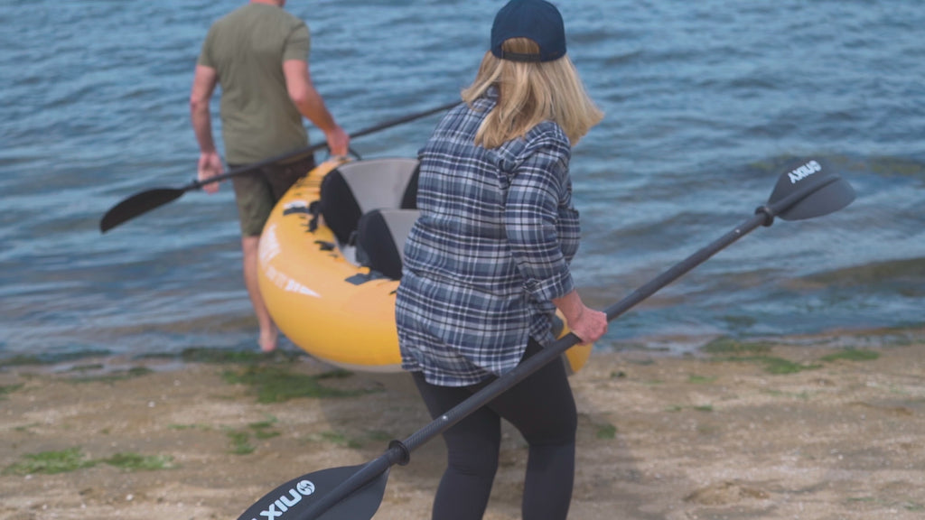 NIXY 2-Piece Kayak 100% Carbon Fiber Pro Paddle