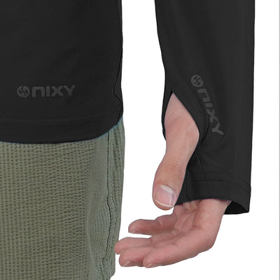 NIXY Men Rash Guard UPF 50+|#color_black