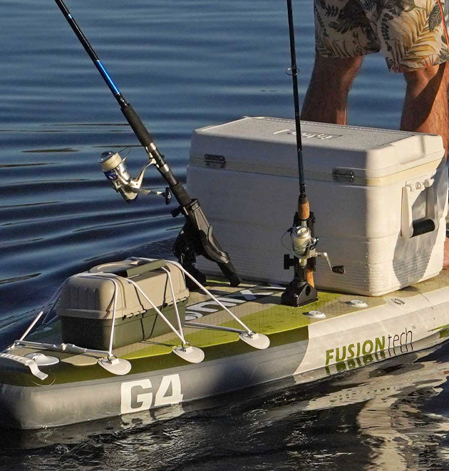 SUP Fishing Rod Holder | Quad Screw Mount