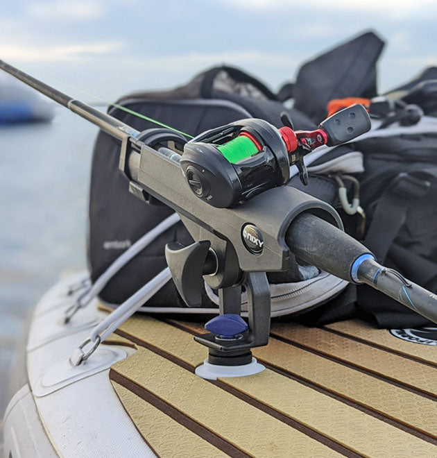 NIXY SUP Fishing Rod Holder - Single Mounting Screw NIXY SUP Fishing Rod Holder - Single Mounting Screw