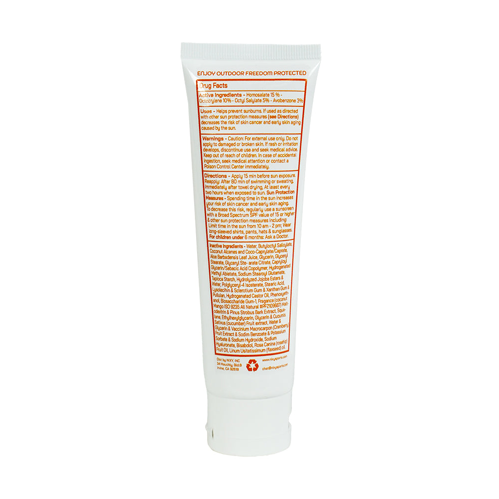 Ingredients and directions for hypoallergenic sunscreen