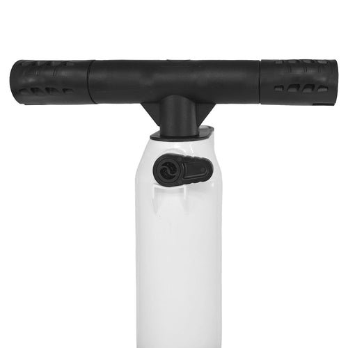NIXY Typhoon+ SUP Hand Pump with cap-mounted pressure gauge