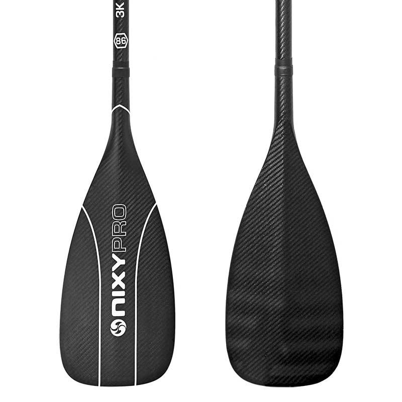 86 sq in - NIXY 3-Piece 100% Carbon Fiber Paddle - NIXY Sports|