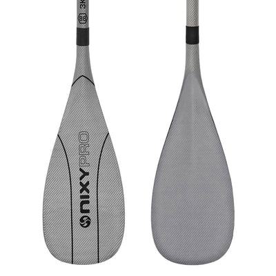 88 sq in - NIXY 3-Piece 100% Carbon Fiber Paddle - NIXY Sports|#bladesize_88-standard#color_silver