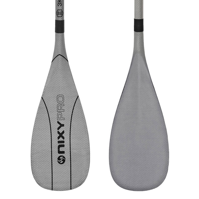 88 sq in - NIXY 3-Piece 100% Carbon Fiber Paddle - NIXY Sports|