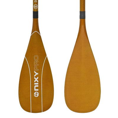 88 sq in - NIXY 3-Piece 100% Carbon Fiber Paddle - NIXY Sports|#bladesize_88-standard#color_yellow