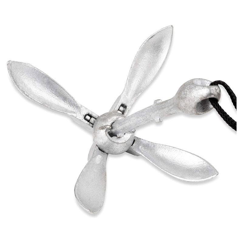 NIXY Anchor with rust proof design and materials shown in an opened position with a white background.