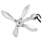 NIXY Anchor with rust proof design and materials shown in an opened position with a white background.