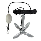 NIXY anchor with buoy for paddleboarding and kayaking.