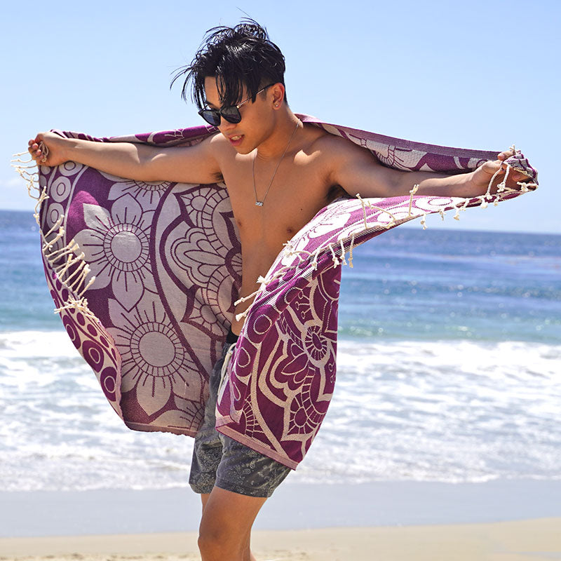 Ocean Turkish Beach Towel | Cacala