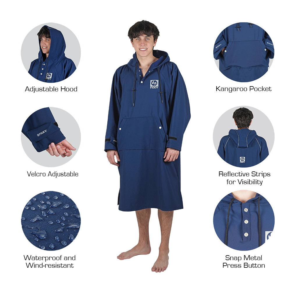 NIXY Waterproof Changing Poncho - NIXY Sports
