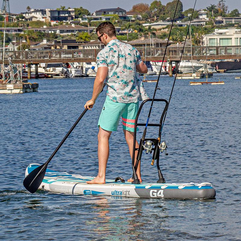 2Pcs Kayak Paddle Holder Strap Fishing Rod Stand up Paddle Board Oars  Keeper