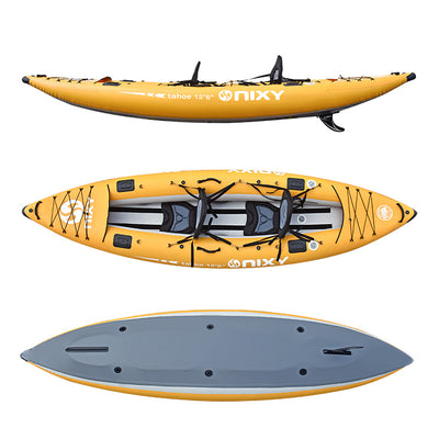 NIXI Inflatable Kayak|#color_yellow