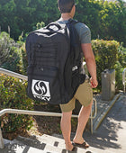 compact paddle board backpack beach
